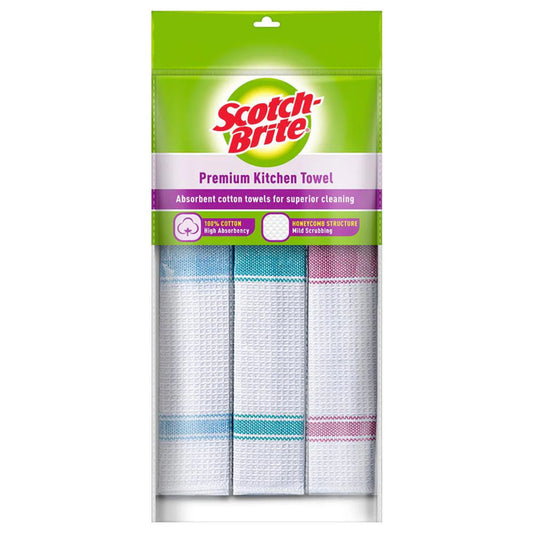 SCOTCH BRITE KITCHEN TOWEL 3 PCS.