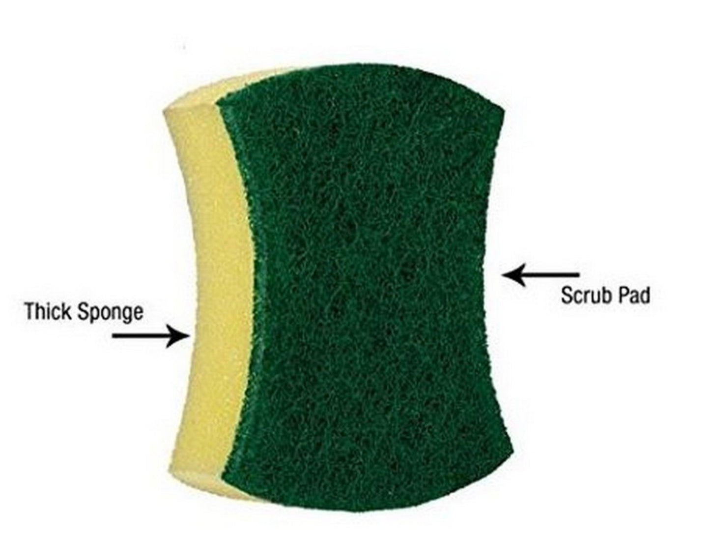 SCOTCH BRITE SCRUB SPONGE 1 PCS