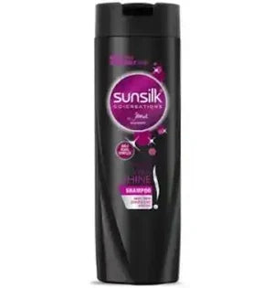 SUNSILK BLACK SHINE SHAMPOO 180 ML BOTTLE
