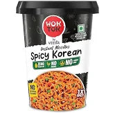WOK TOK KOREAN NOODLES SPICY VEG 66GM