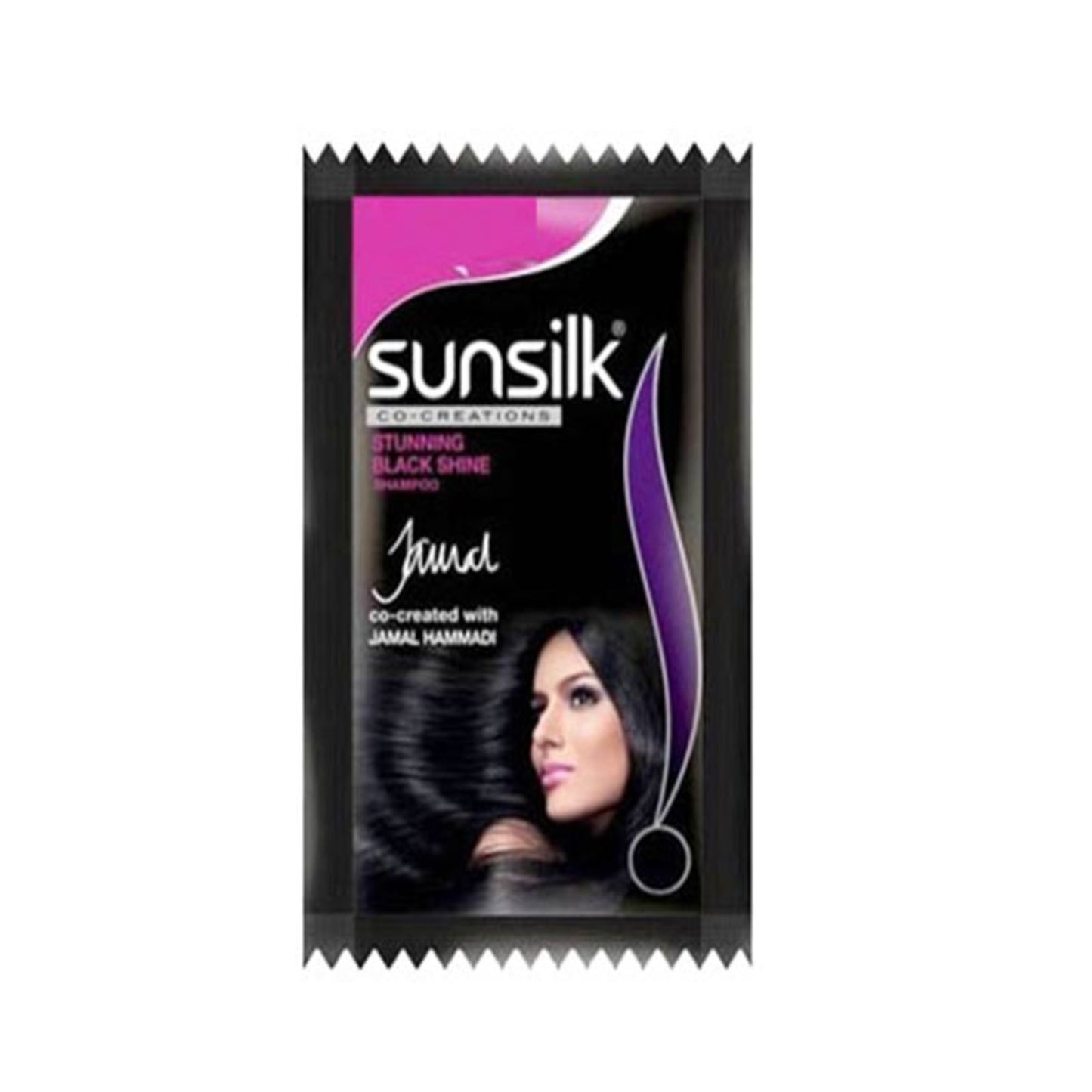 SUNSILK BLACK SHINE SHAMPOO 6 ML SACHET.