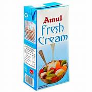 AMUL FRESH CREAM 1 LTR TETRA.