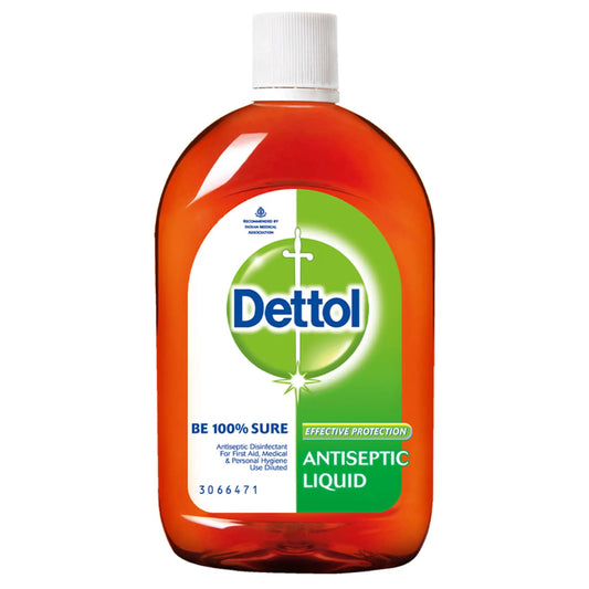 DETTOL ANTISEPTIC LIQUID 500 ML BOTTLE.