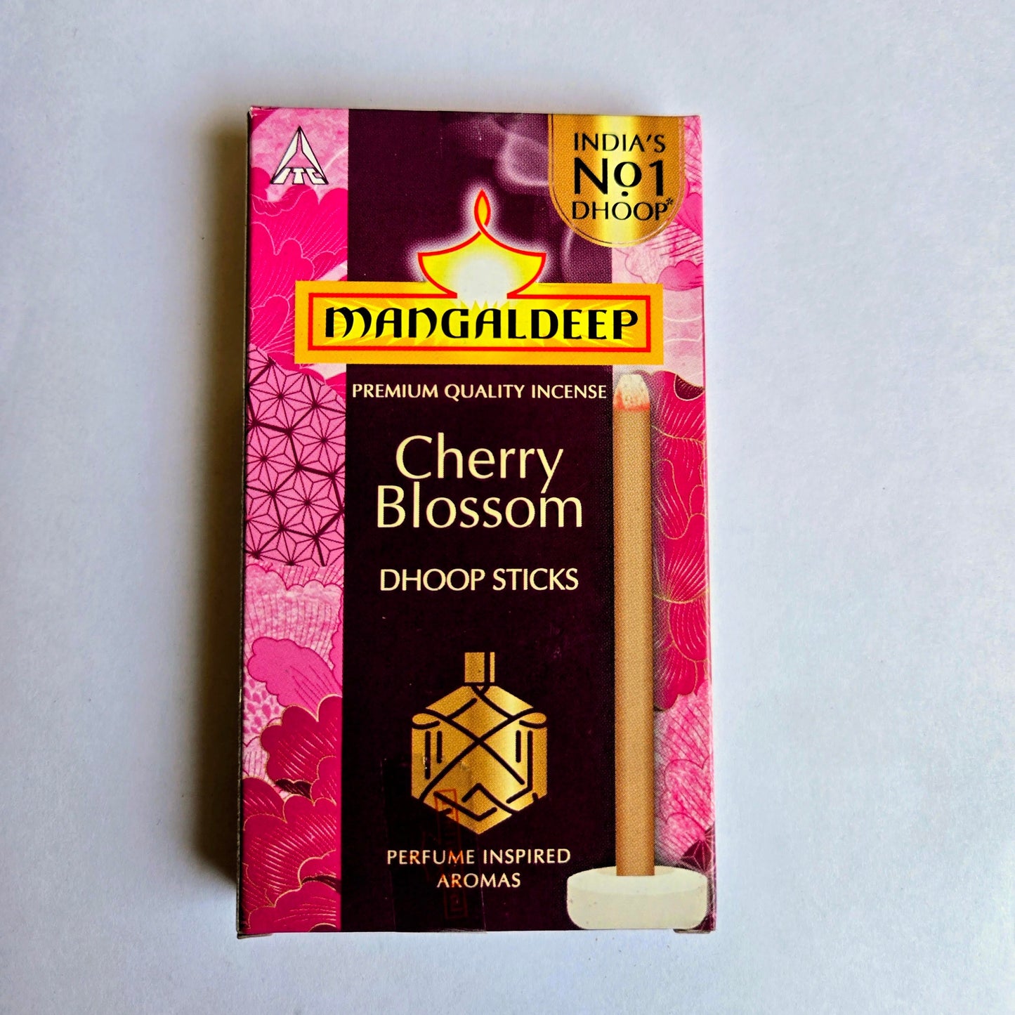 MANGALDEEP CHERRY BLOSSOM DHOOP STICKS 14GM