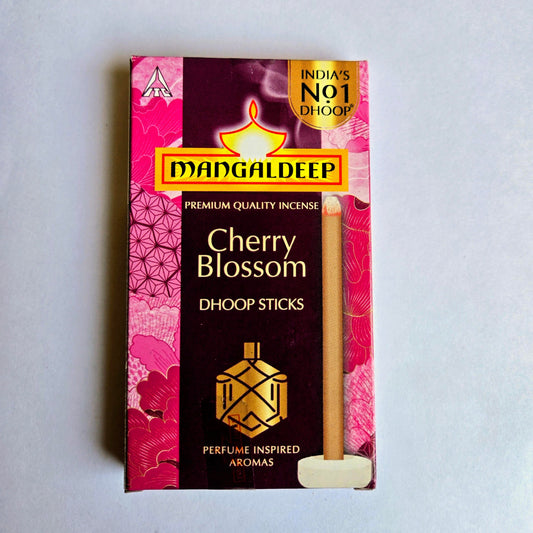 MANGALDEEP CHERRY BLOSSOM DHOOP STICKS 14GM